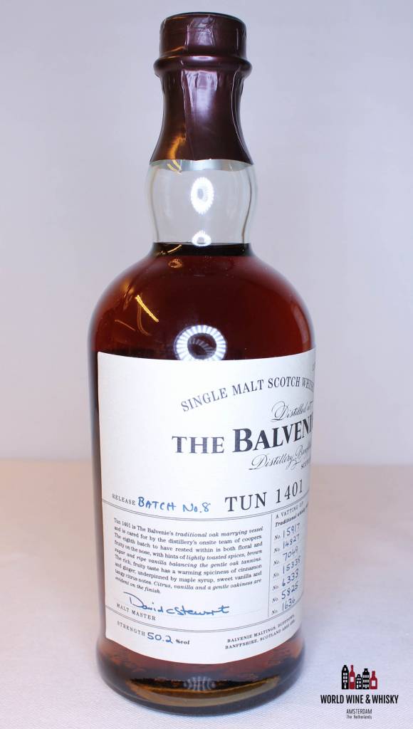 Balvenie Tun 1401 Batch No. 8 2013 50.2% - WORLD WINE WHISKY 