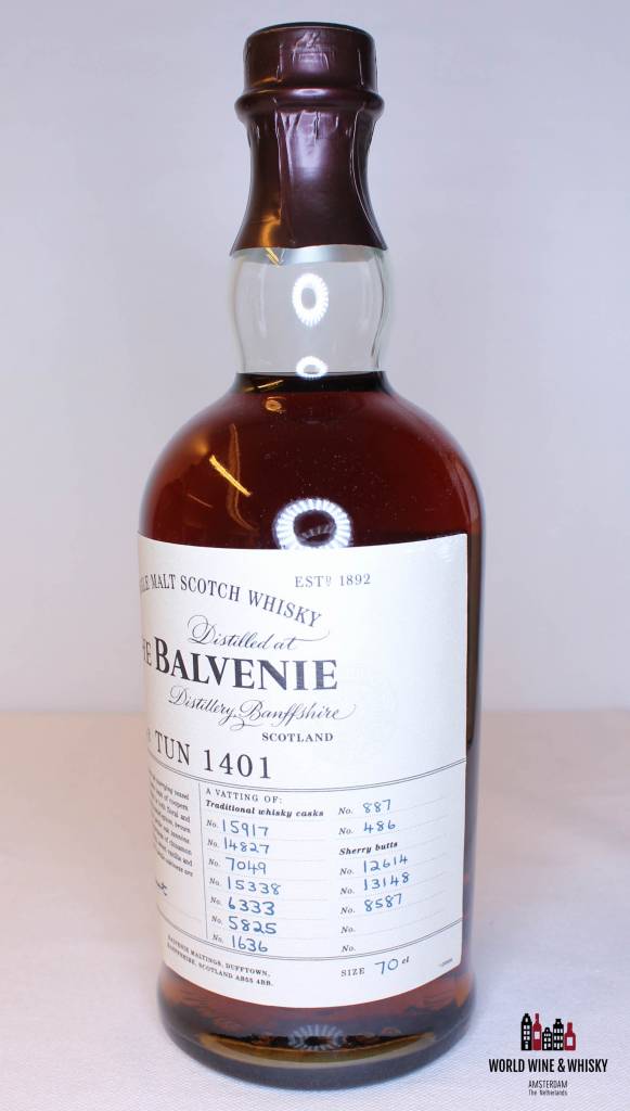 Balvenie Tun 1401 Batch No. 8 2013 50.2% - WORLD WINE WHISKY 
