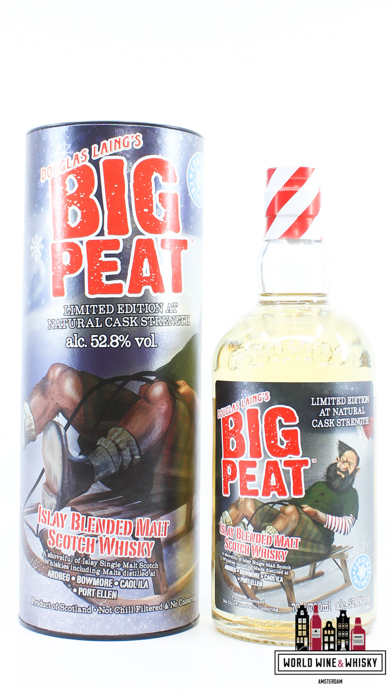 Big Peat 2021 - Christmas Edition - Limited Edition - Douglas Laing 52.8% - WORLD WINE WHISKY 