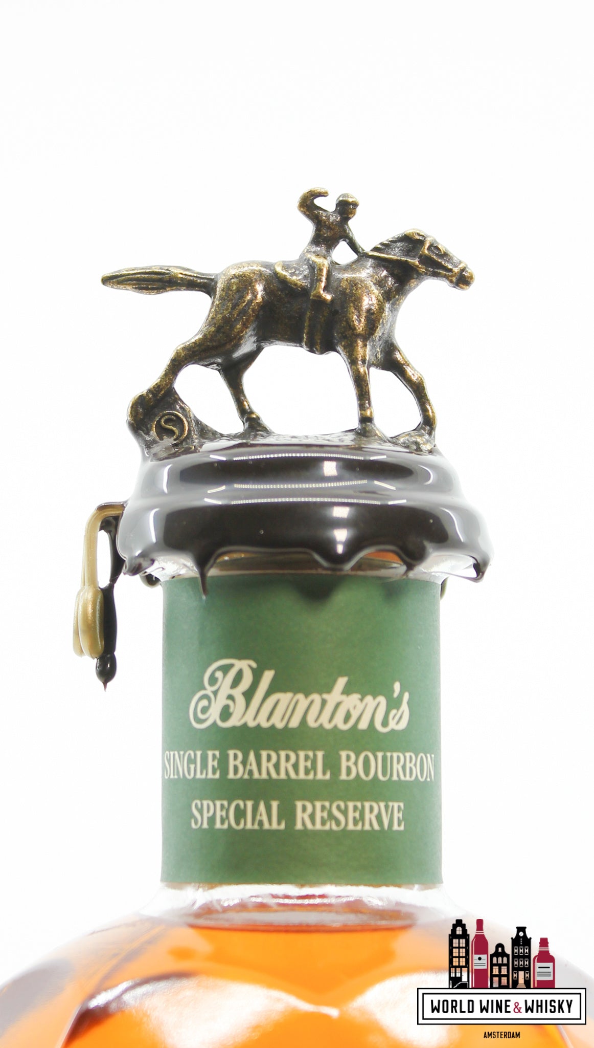 Blanton's 2022 - Single Barrel Bourbon - Special Reserve - Barrel 141 40% (green label) - WORLD WINE WHISKY 