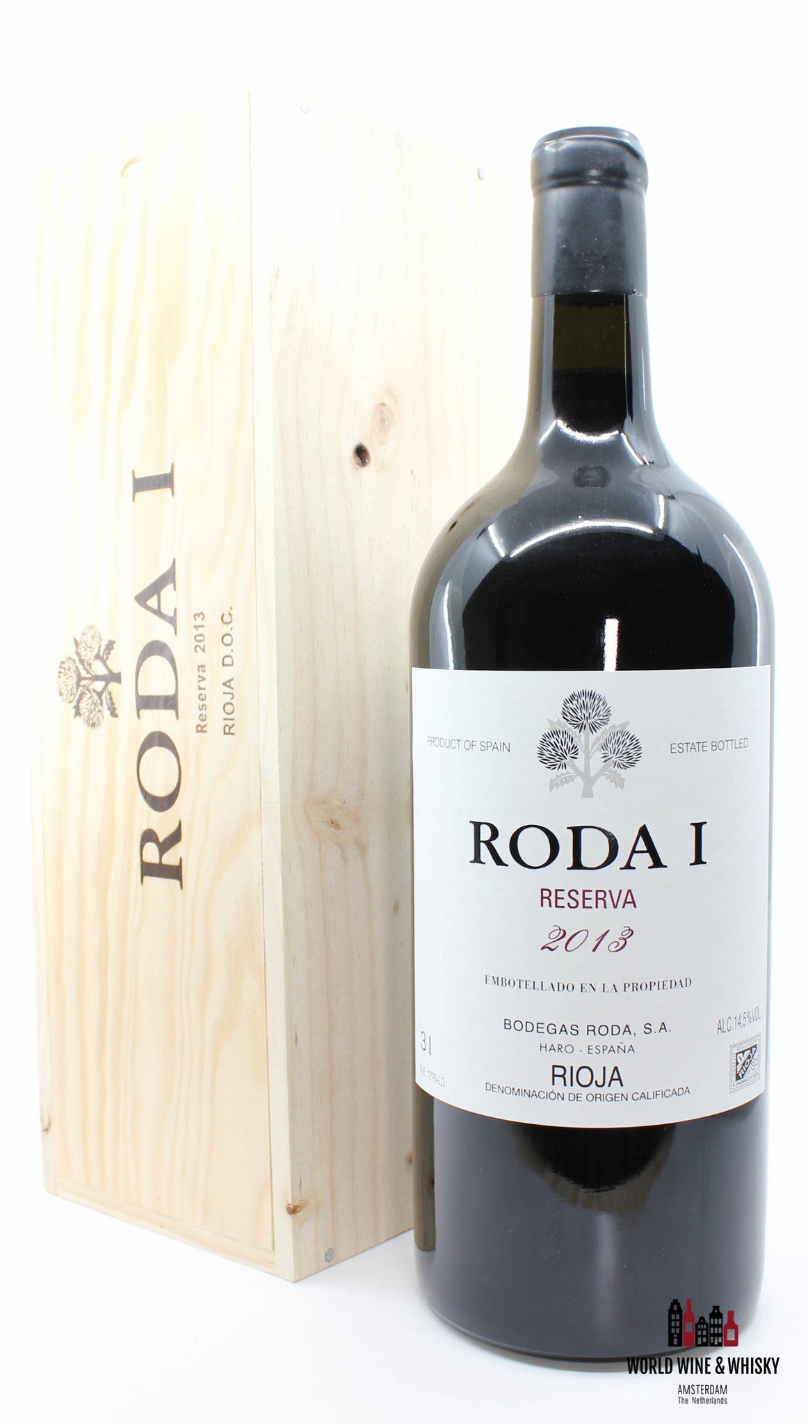 Bodega Roda I 2013 - Reserva Rioja 14,5% 3 Liter (in OWC) - WORLD WINE WHISKY 