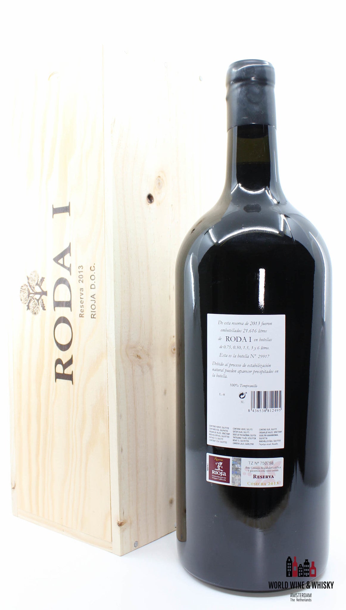 Bodega Roda I 2013 - Reserva Rioja 14,5% 3 Liter (in OWC) - WORLD WINE WHISKY 