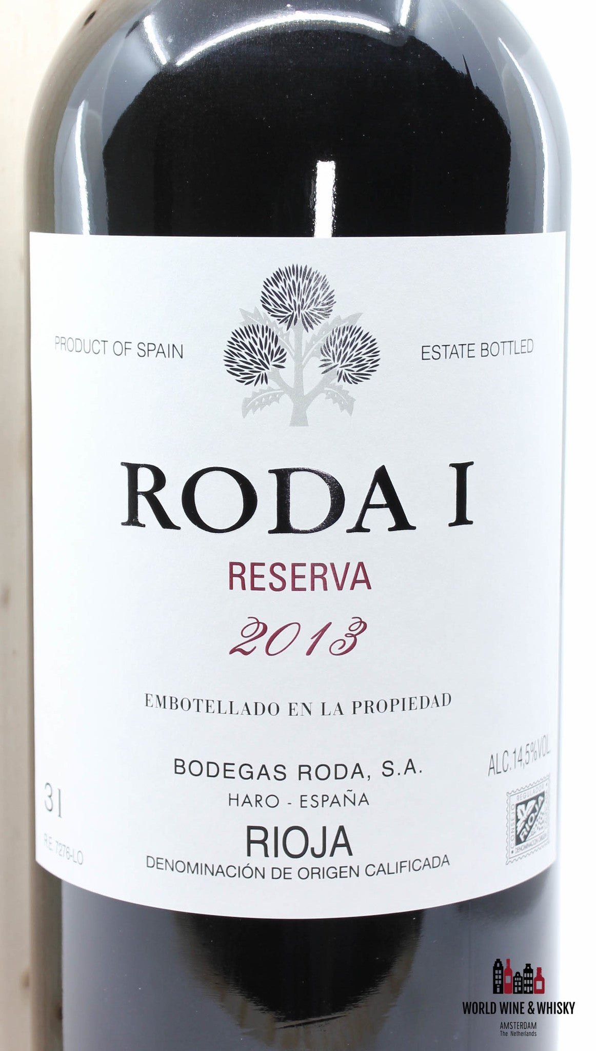 Bodega Roda I 2013 - Reserva Rioja 14,5% 3 Liter (in OWC) - WORLD WINE WHISKY 