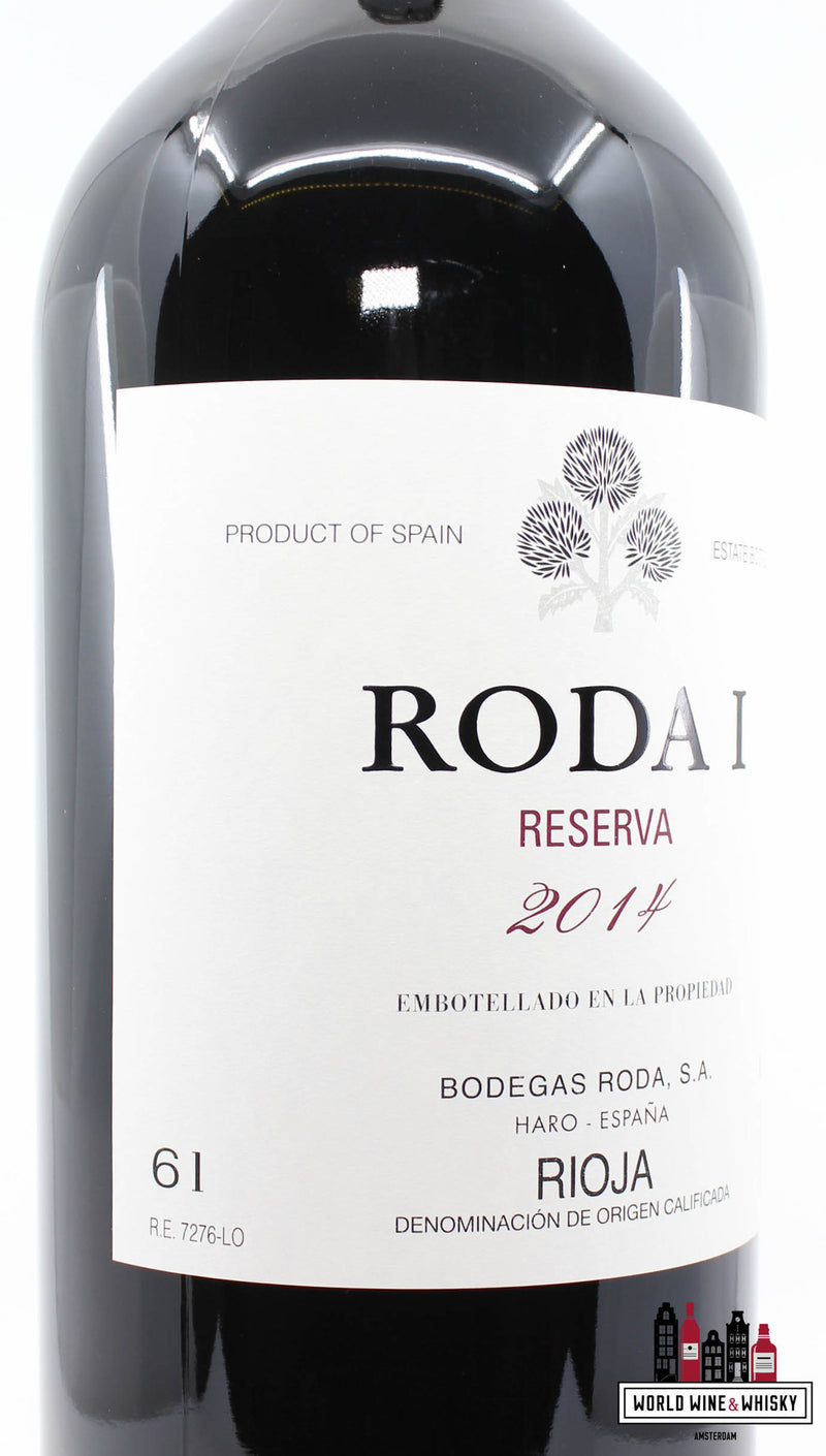Bodega Roda I 2014 - Reserva Rioja 14% 6 Liter Methusalem (in OWC) - WORLD WINE WHISKY 