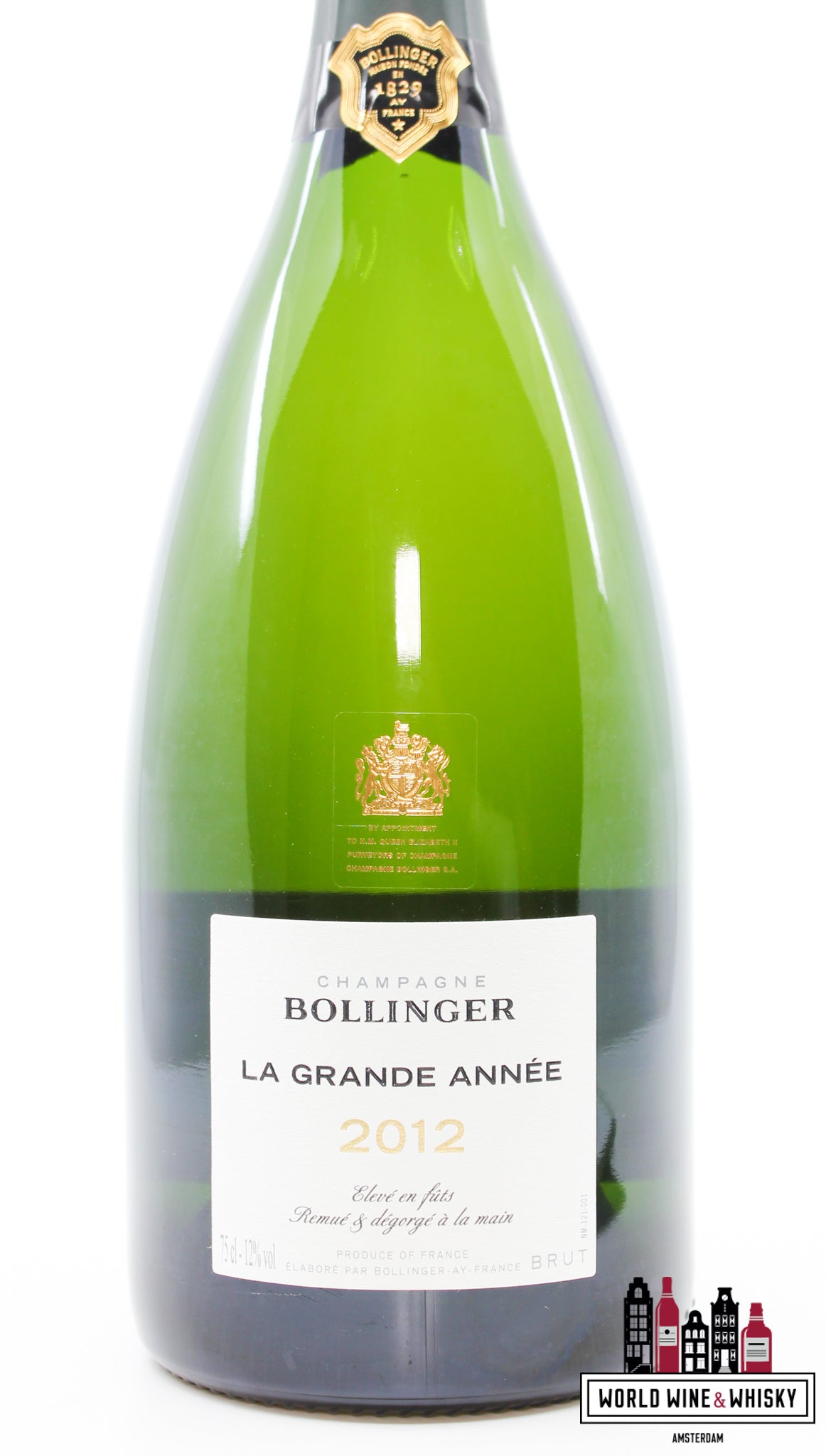 Bollinger 2012 - La Grande Année - Champagne Brut (in wooden case) - WORLD WINE WHISKY 