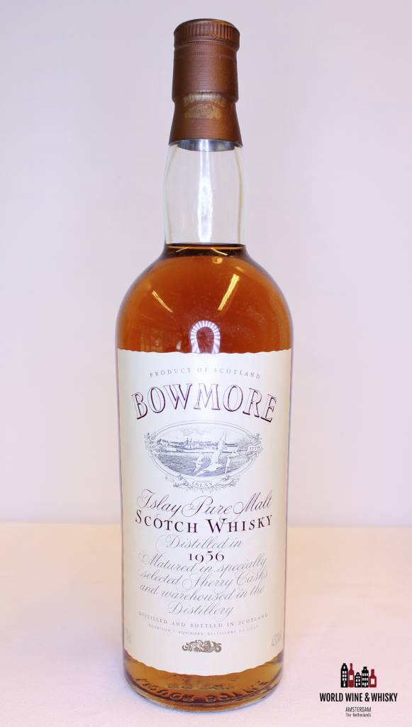 Bowmore 1956 Islay Pure Malt - Sherry Casks 43% (750 ml Edition) - WORLD WINE WHISKY 