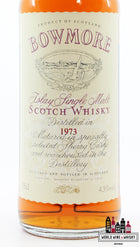 Bowmore 1973 - Sherry Casks 43% 750ml - WORLD WINE WHISKY 