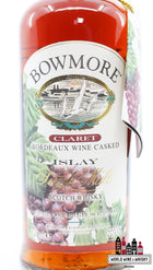 Bowmore 1999 Claret - Bordeaux Wine Casked 56% (1 of 12000) - WORLD WINE WHISKY 