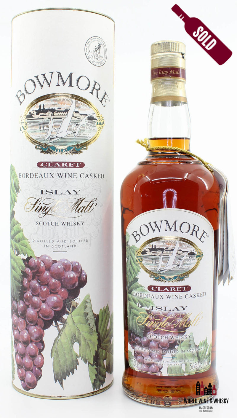 Bowmore 1999 Claret - Bordeaux Wine Casked 56% (750ml) - WORLD WINE WHISKY 