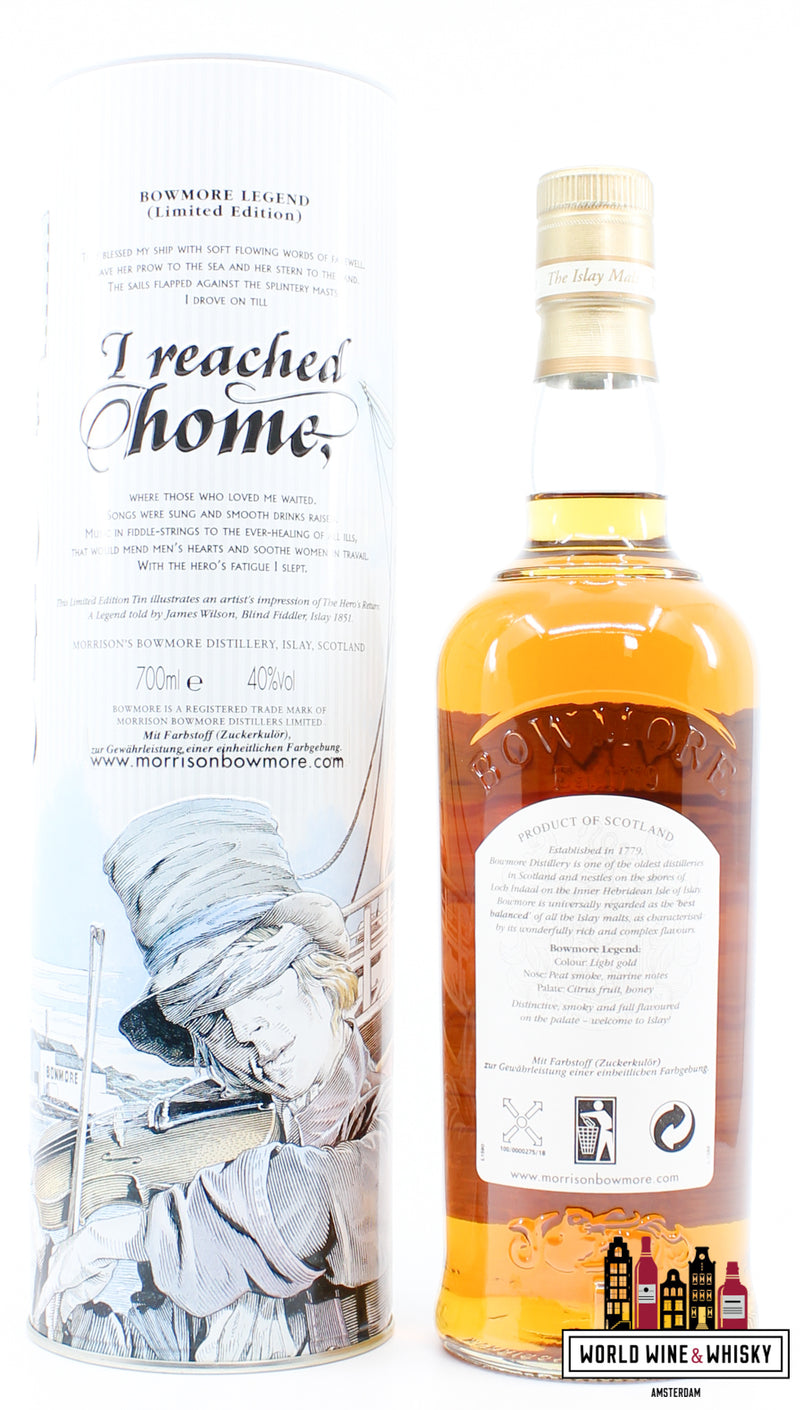 Bowmore 2002 Legend - The Hero's Return 40% - WORLD WINE WHISKY 