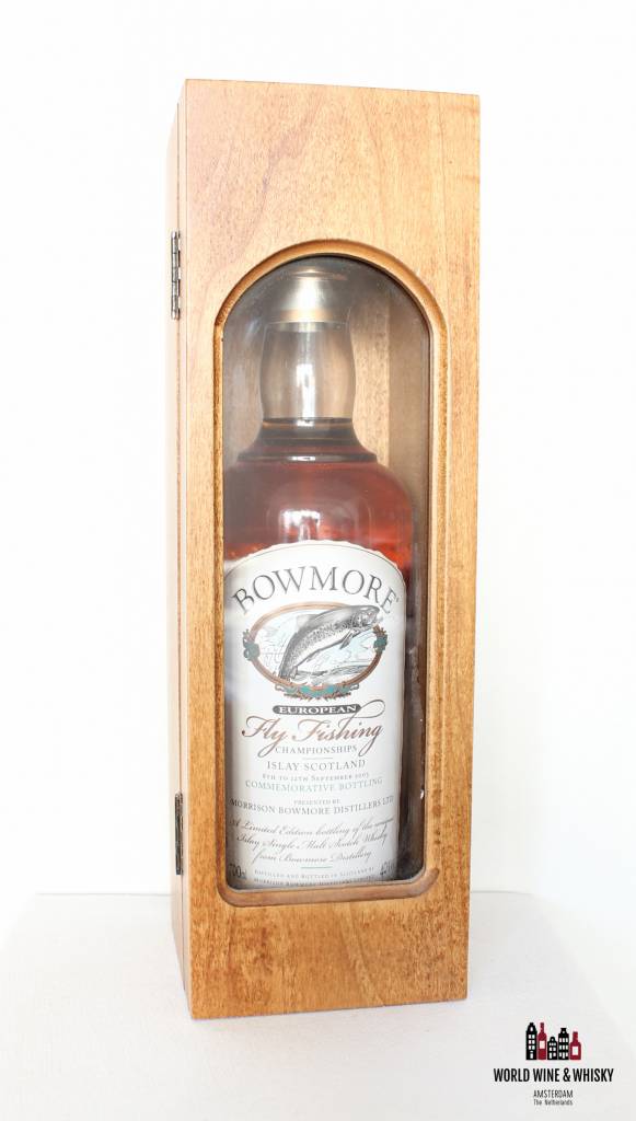 Bowmore 2003 European Fly Fishing Championship Commemorative Bottling 40% - WORLD WINE WHISKY 