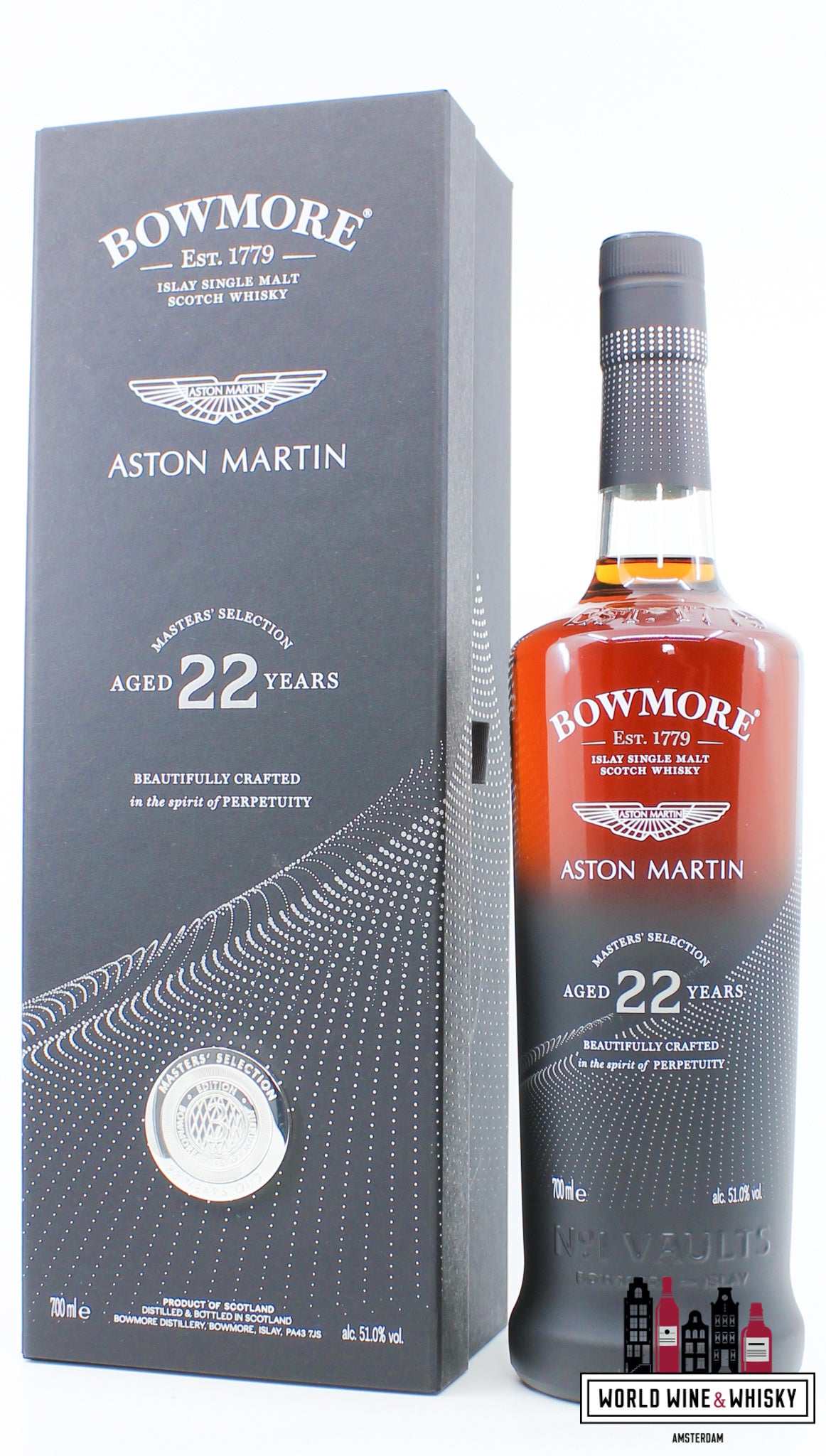 Bowmore 22 Years Old 2023 - Aston Martin - Masters' Selection Edition 3 51% - WORLD WINE WHISKY 