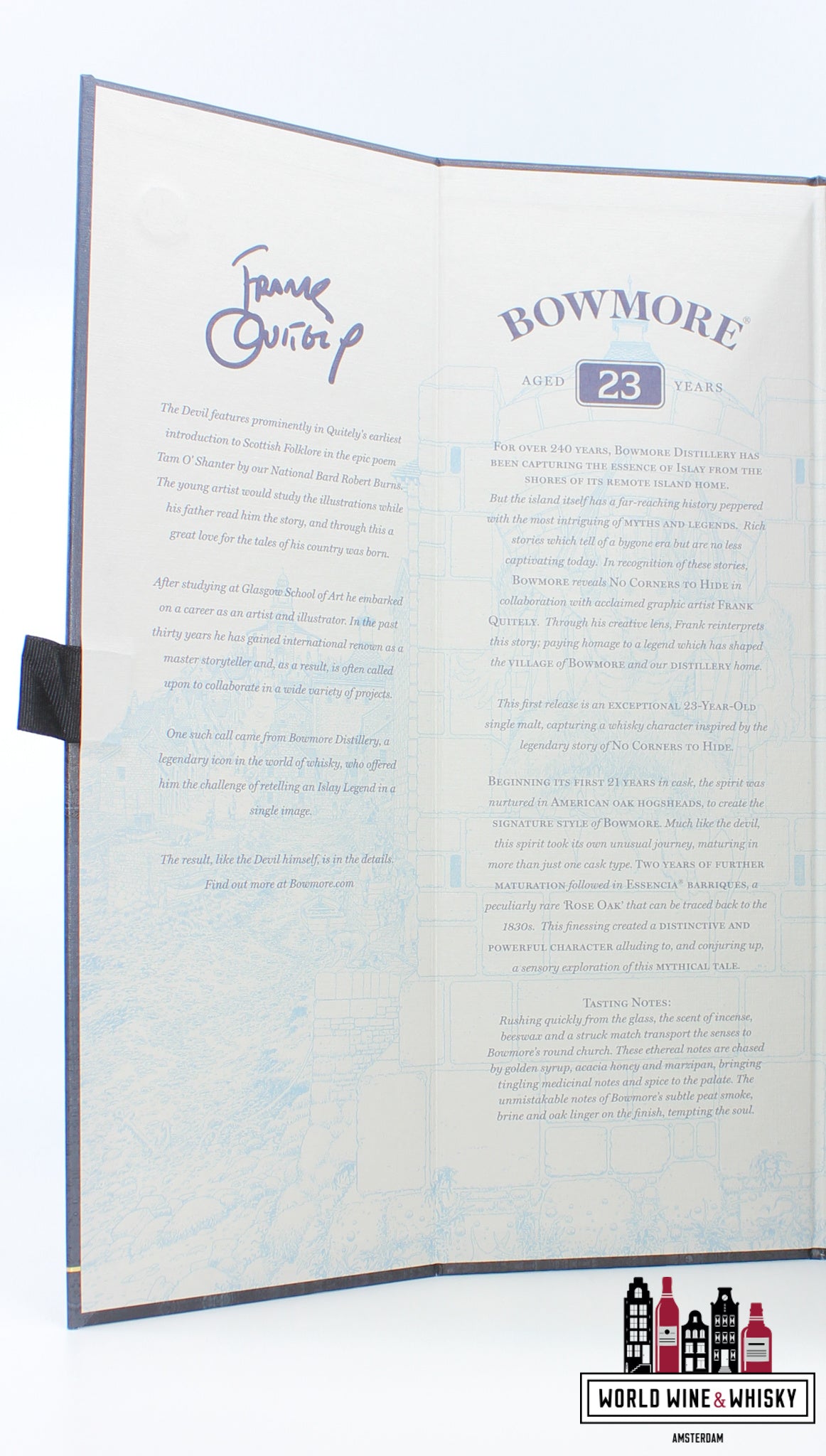 Bowmore 23 Years Old 2021 - No Corners To Hide - Travel Retail Exclusive 51.5% (1 of 6666) - WORLD WINE WHISKY 