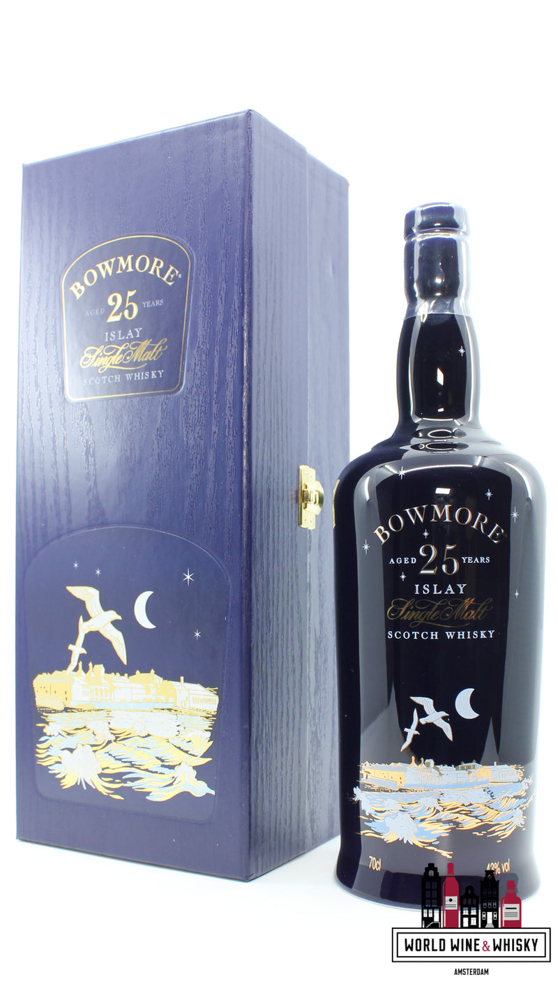 Bowmore 25 Years Old - Moonlight 43% (in luxury case) - WORLD WINE WHISKY 