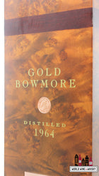 Bowmore 44 Years Old 1964 2009 - Gold Edition 42.4% (1 of 701) - WORLD WINE WHISKY 