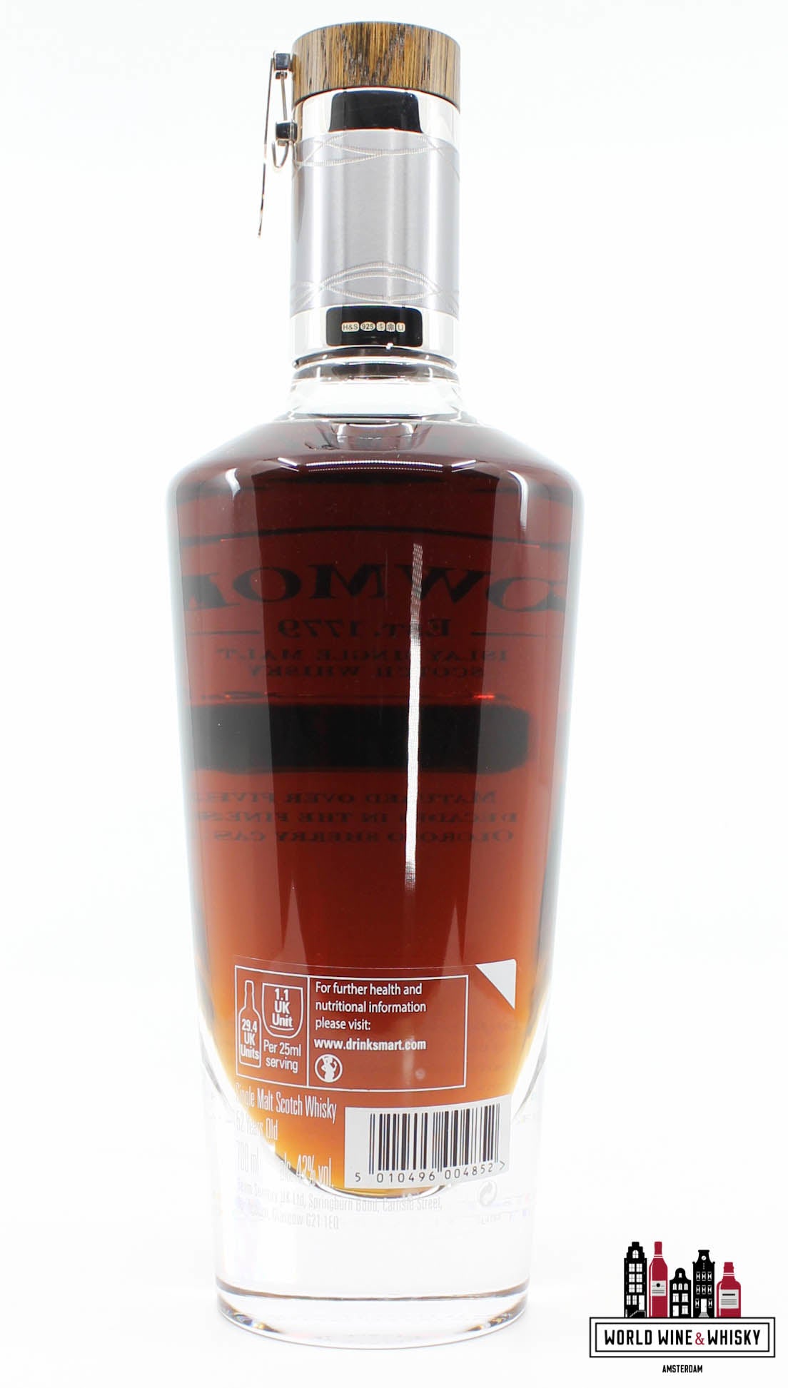 Bowmore 52 Years Old 1965 2018 42% (1 of 232) - Full Set - WORLD WINE WHISKY 