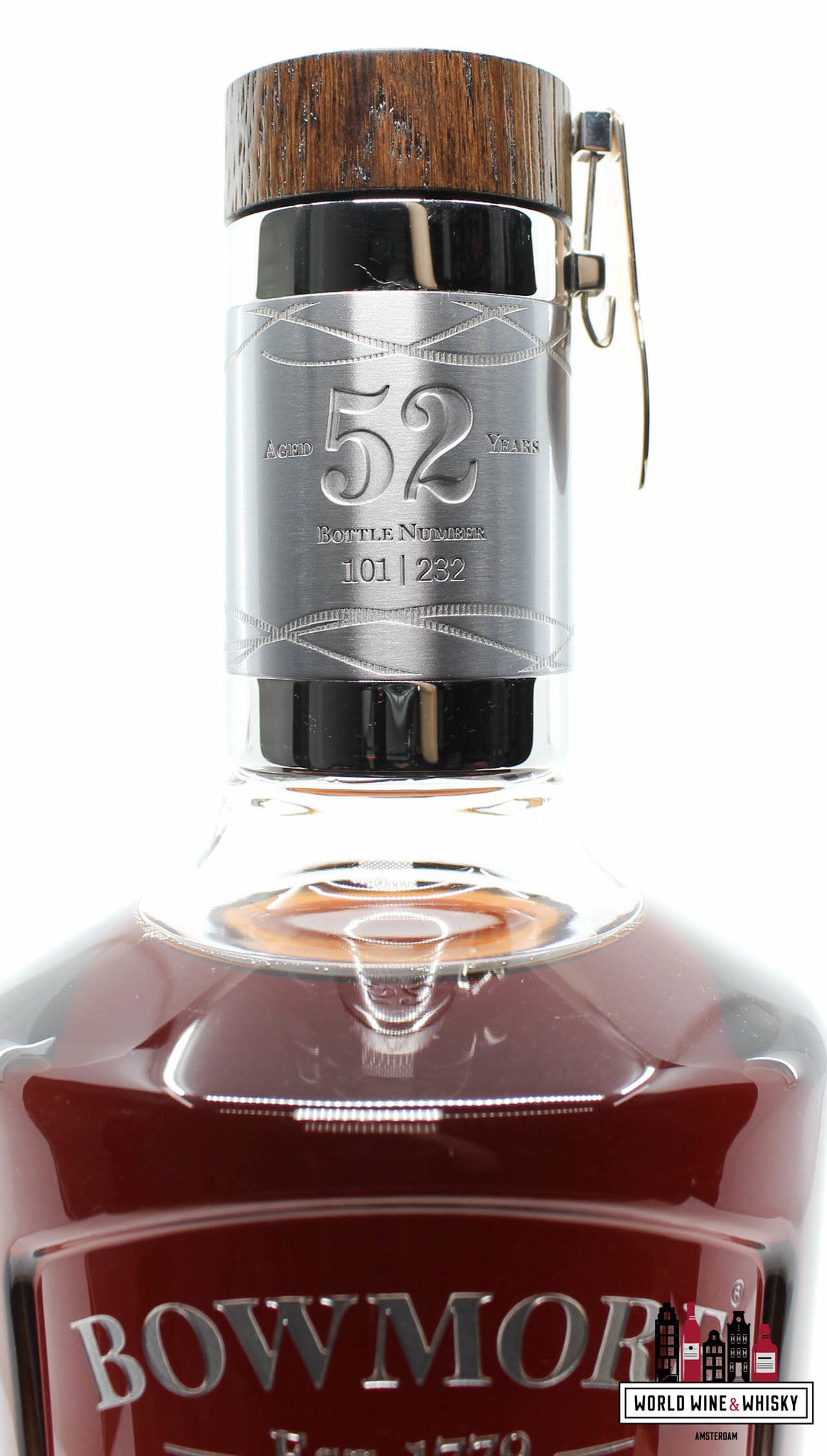 Bowmore 52 Years Old 1965 2018 42% (1 of 232) - Full Set - WORLD WINE WHISKY 