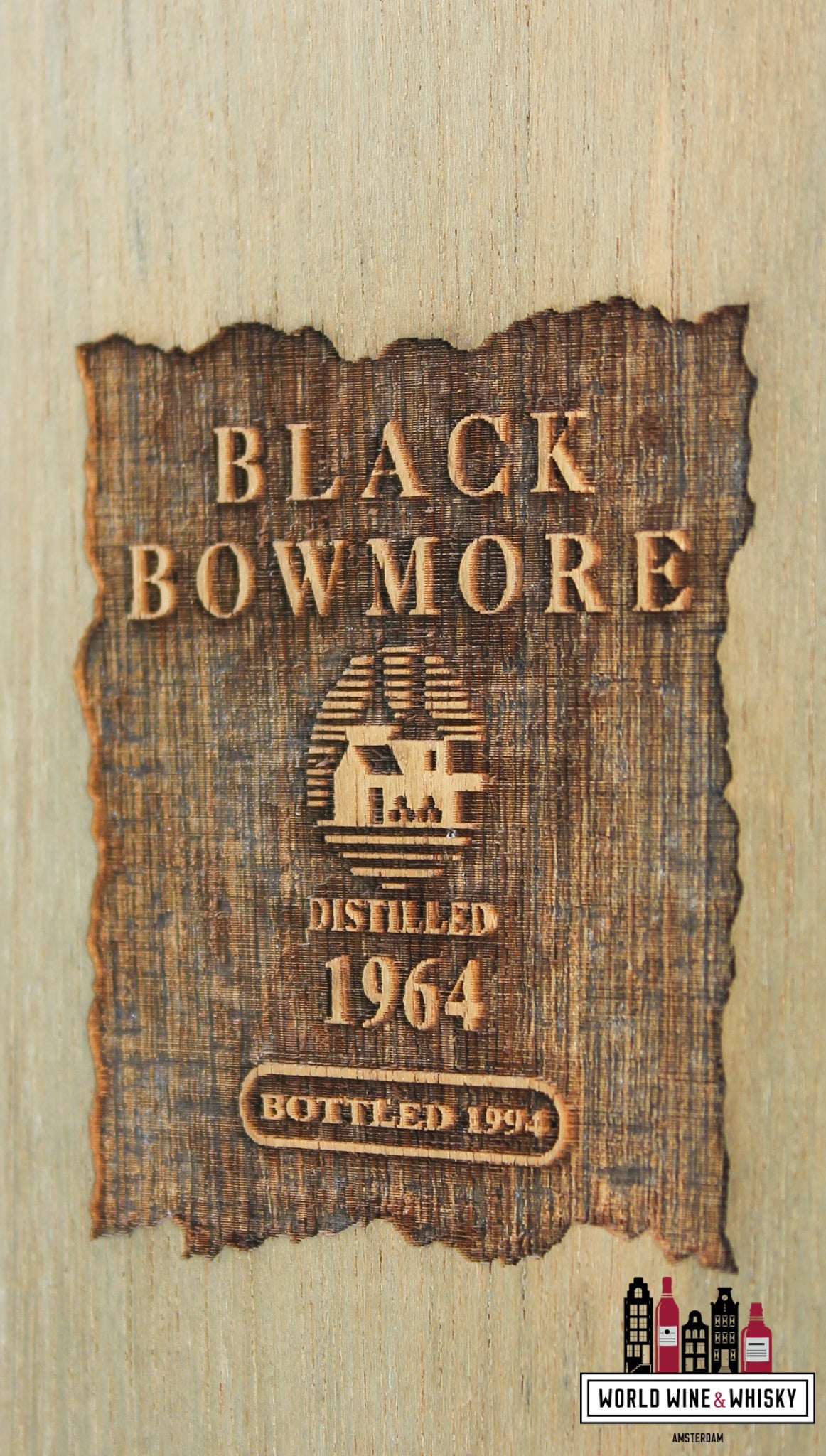Bowmore Black 30 Years Old 1964 1994 - 2nd Release - Limited Edition 50% (1 of 2000) - WORLD WINE WHISKY 