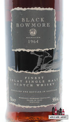 Bowmore Black 30 Years Old 1964 1994 - 2nd Release - Limited Edition 50% (1 of 2000) - WORLD WINE WHISKY 