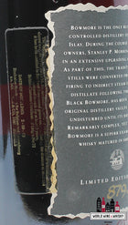 Bowmore Black 30 Years Old 1964 1994 - 2nd Release - Limited Edition 50% (1 of 2000) - WORLD WINE WHISKY 