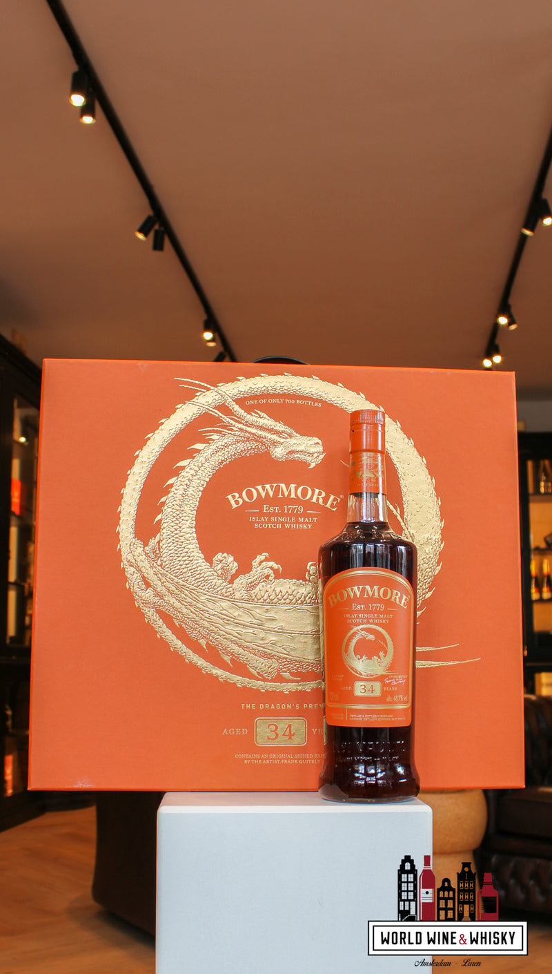 Bowmore 34 Years Old - Frank Quitely - The Dragon's Prey whisky 1