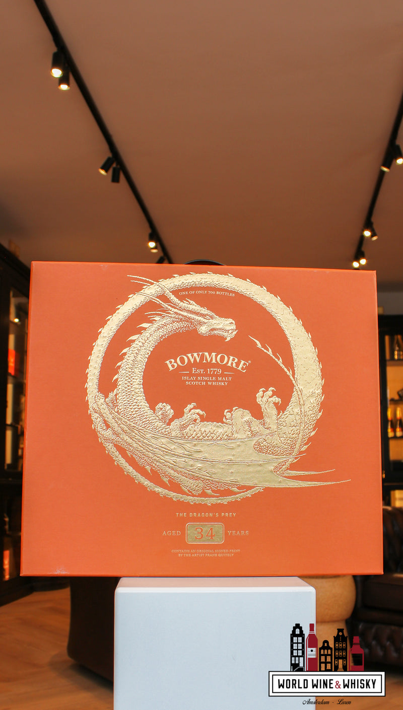 Bowmore 34 Years Old - Frank Quitely - The Dragon's Prey whisky 2