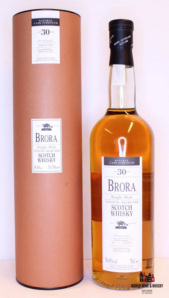 Brora 30 Years Old 1974 2004 3rd Release 56.6% - WORLD WINE WHISKY 