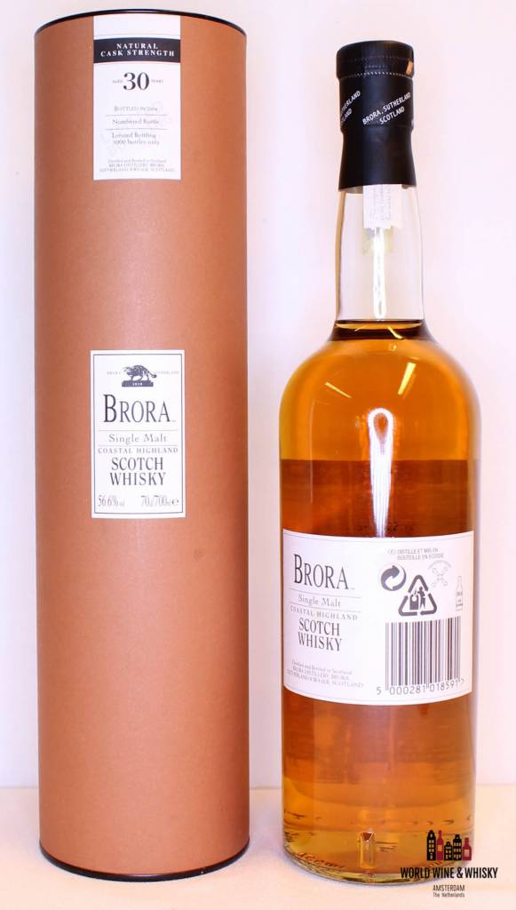 Brora 30 Years Old 1974 2004 3rd Release 56.6% - WORLD WINE WHISKY 