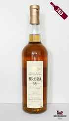 Brora 35 Years Old 1977 2012 48.1% - WORLD WINE WHISKY 