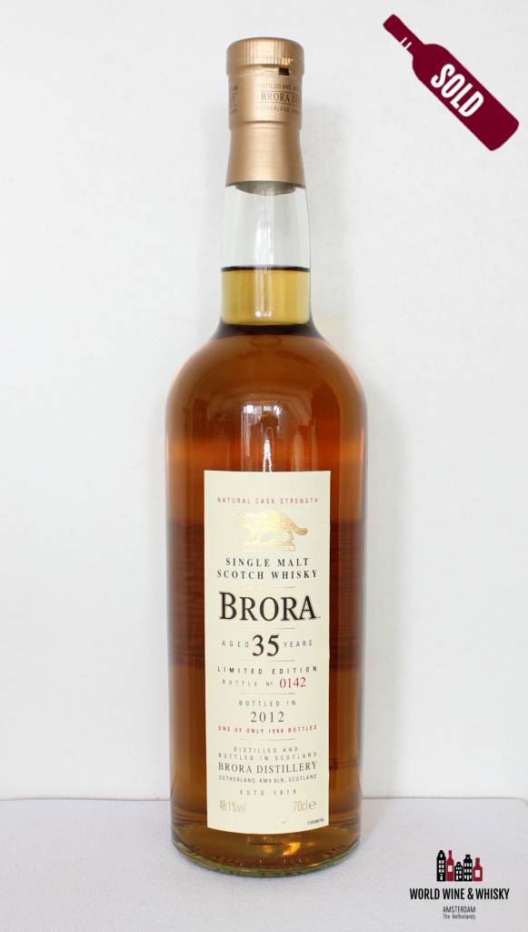 Brora 35 Years Old 1977 2012 48.1% - WORLD WINE WHISKY 