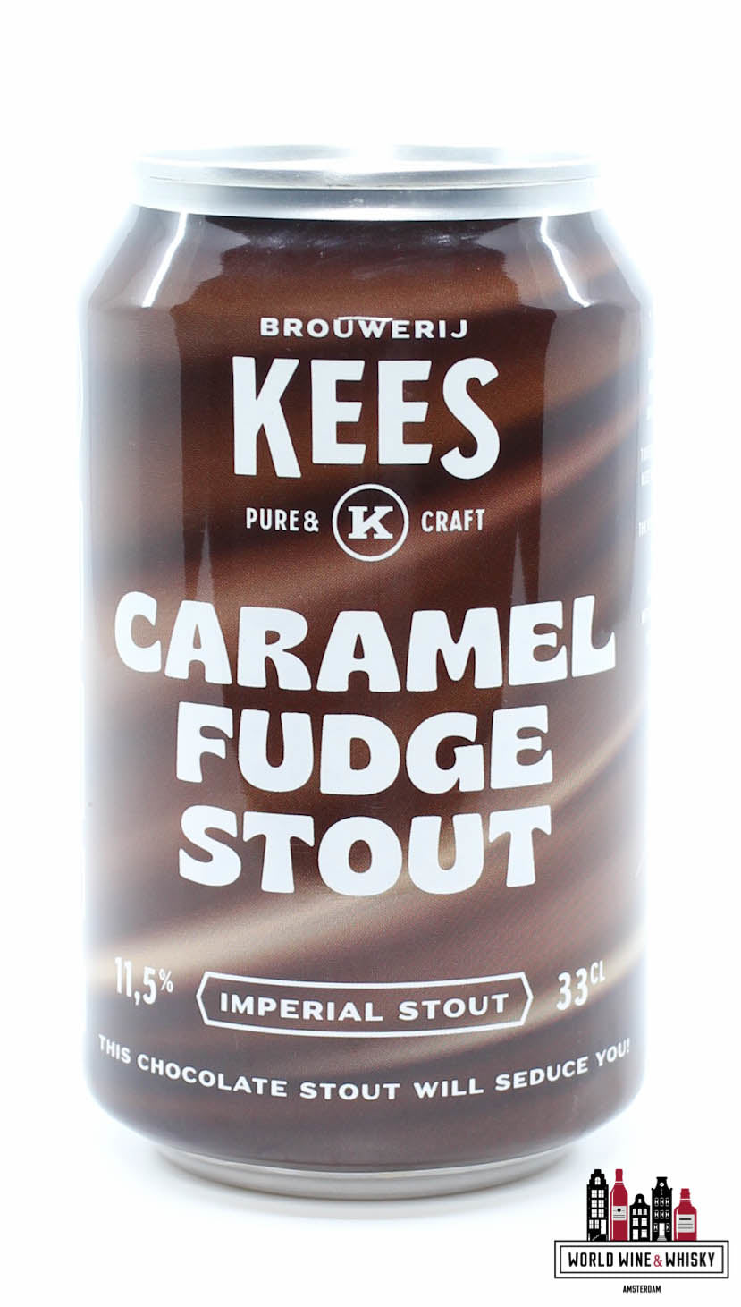 Brouwerij Kees - Caramel Fudge Stout - Imperial Stout 11,5% 33cl - WORLD WINE WHISKY 