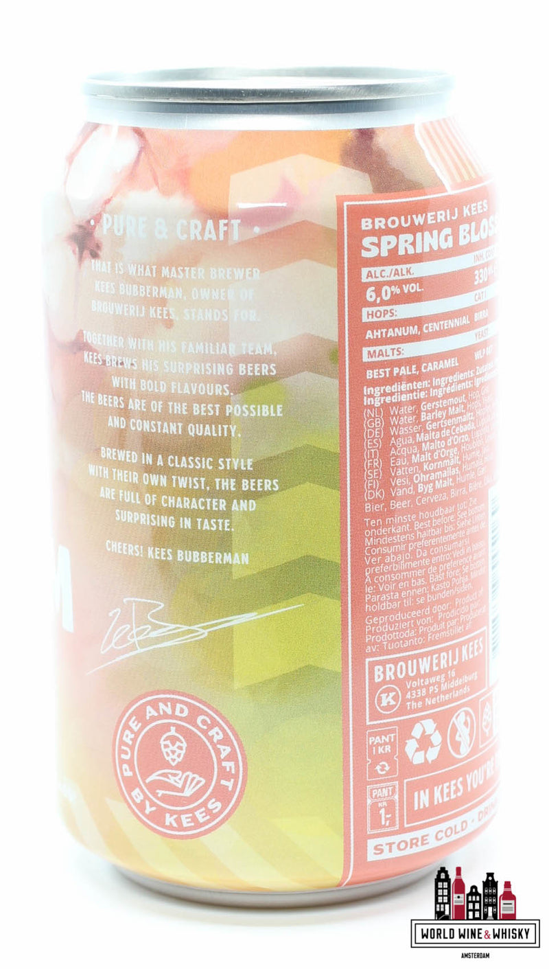 Brouwerij Kees - Spring Blossom - Pale Ale 6,0% 33cl - WORLD WINE WHISKY 