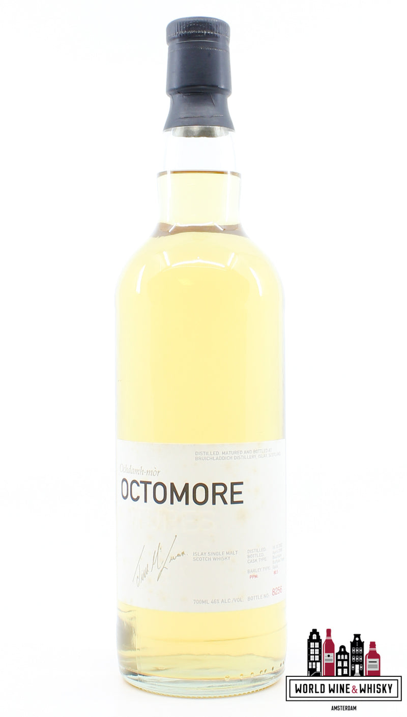 Bruichladdich 2002 2008 - Octomore - Ochdamh-mor - PPM 80.5 46% (1 of 9600) - WORLD WINE WHISKY 
