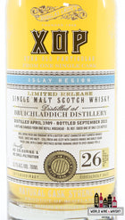 Bruichladdich 26 Years Old 1989 2015 - XOP Xtra Old Particular - Douglas Laing - Cask 10859 52.1% (1 of 225) - WORLD WINE WHISKY 