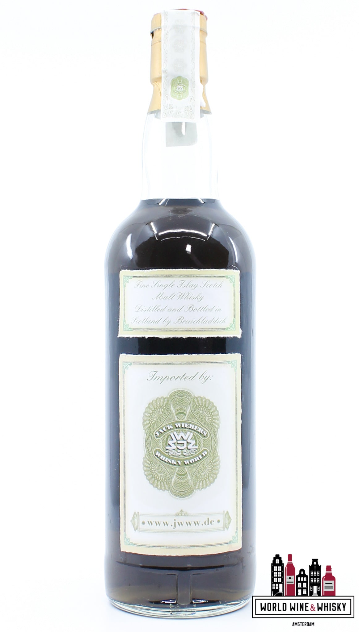 Bruichladdich 32 Years Old 1969 2002 - Black Old Train Line - Cask 2330 - Jack Wiebers Whisky World 47.5% - WORLD WINE WHISKY 