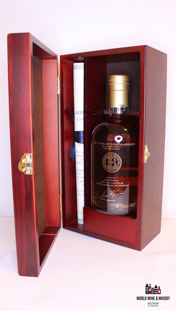 Bruichladdich 35 Years Old 1970 2006 125 Anniversary of Bruichladdich Distillery 40.1% - WORLD WINE WHISKY 