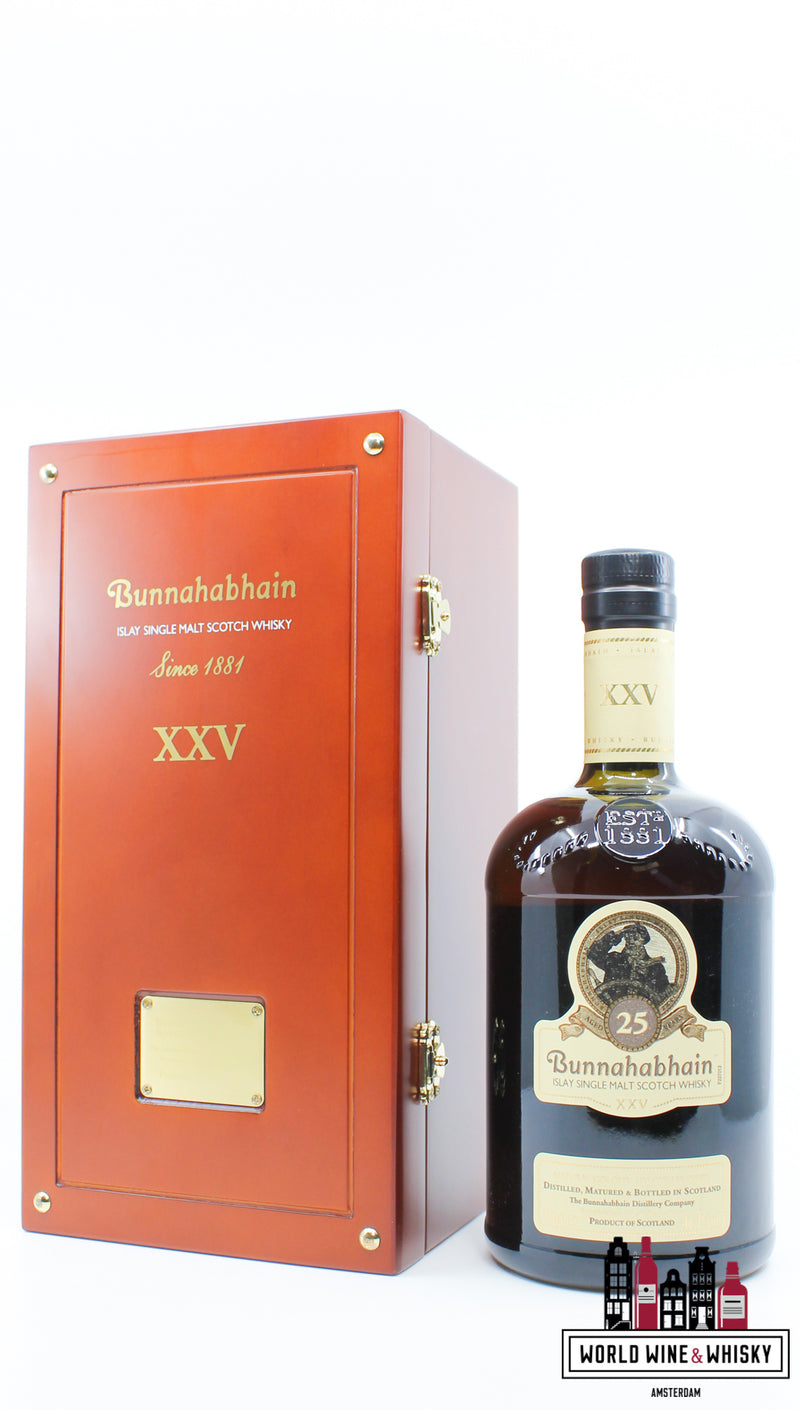 Bunnahabhain XXV 25 Years Old 2016 46.3% (in luxury wooden case) - WORLD WINE WHISKY 