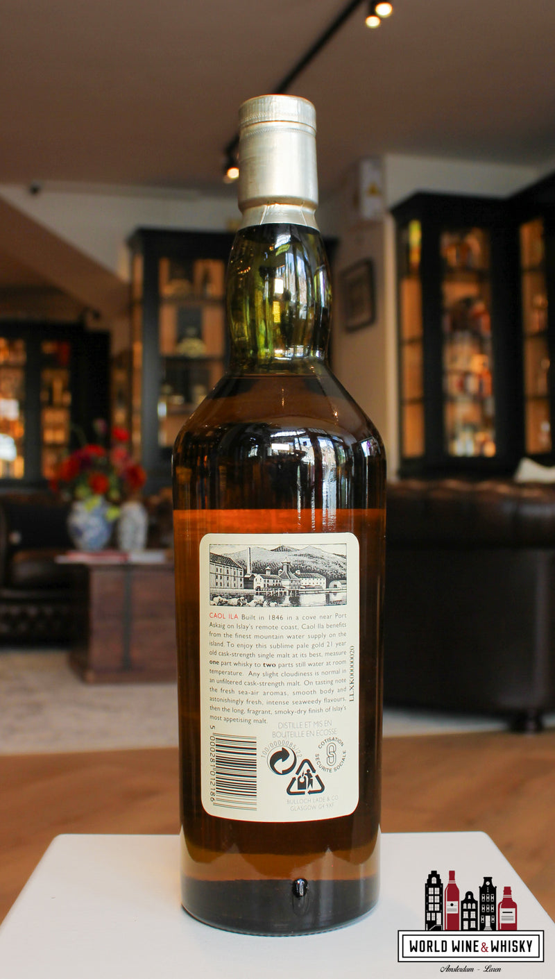 Caol Ila 21 Years Old 1975 1997 - Rare Malts Selection - Natural Cask Strength 61.3% - WORLD WINE WHISKY 