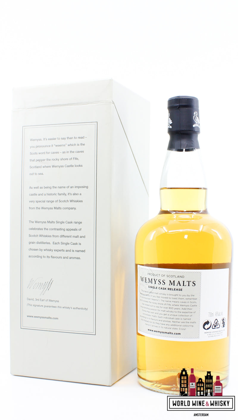 Caol Ila 32 Years Old 1982 2014 - Smoke on the Water - Wemyss Malts 46% (1 of 255) - WORLD WINE WHISKY 