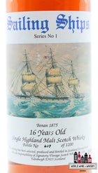 Caperdonich 16 Years Old 1972 1988 - Sailing Ships Series No 1 - Signatory Vintage - Cask 7130-7131-7132 40% (1 of 1200) - WORLD WINE WHISKY 