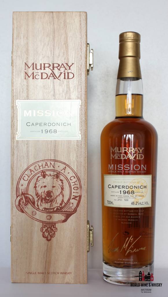 Caperdonich 37 Years Old 1968 2006 Murray McDavid 46.2% - WORLD WINE WHISKY 