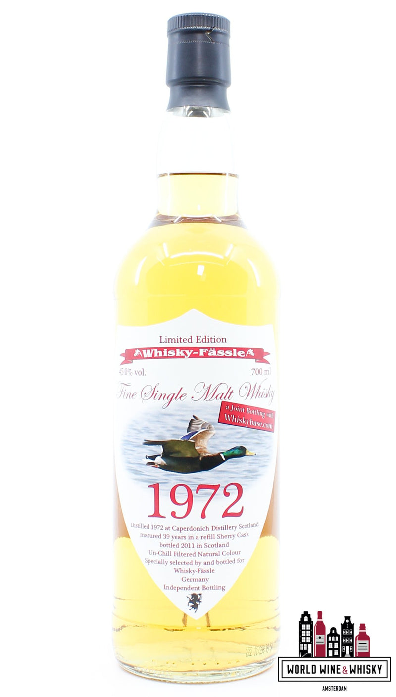 Caperdonich 39 Years Old 1972 2011 - Whisky-Fässle - Limited Edition 45% - WORLD WINE WHISKY 