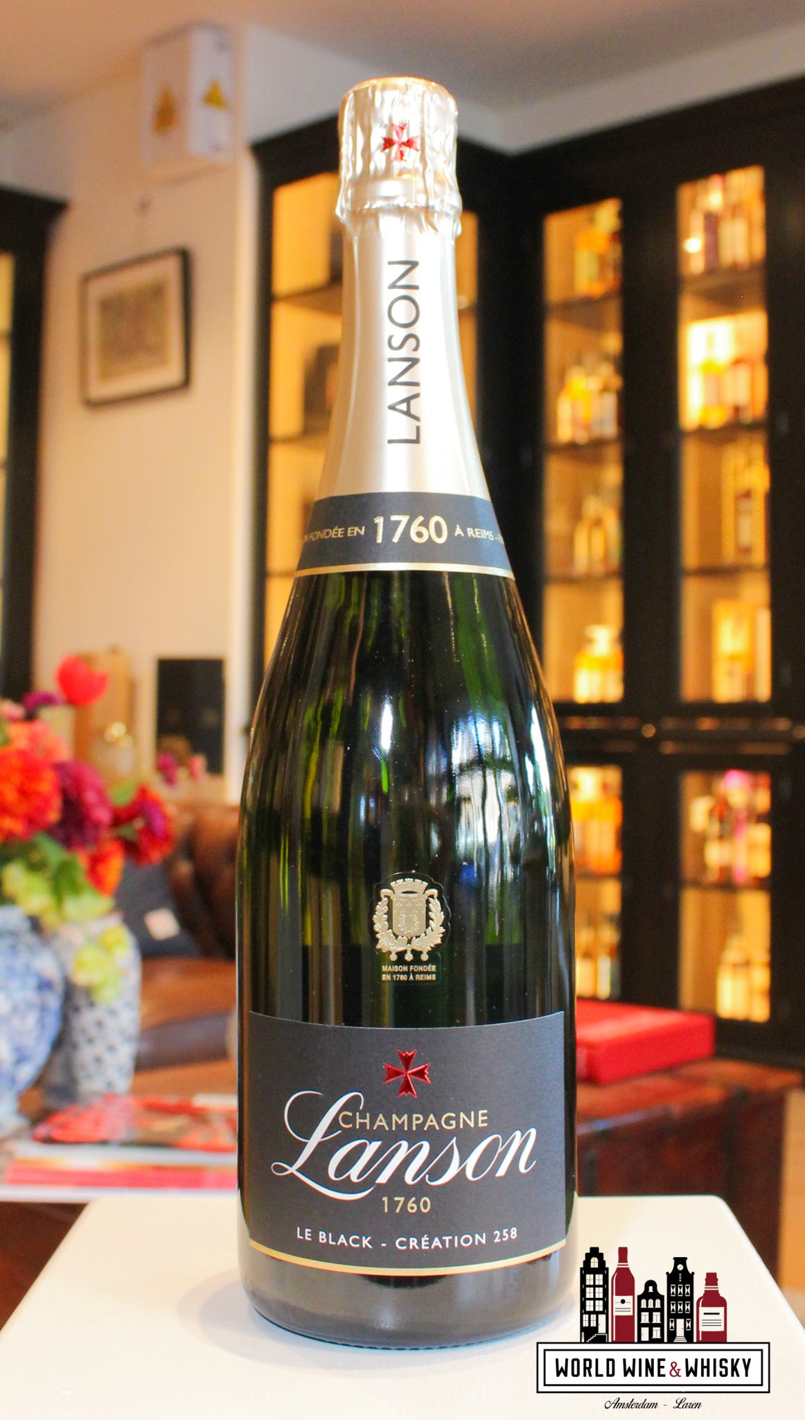 Champagne Lanson - Le Black - Creation 258 - WORLD WINE WHISKY 