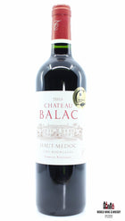 Chateau Balac 2015 - Haut-Medoc - Cru Bourgeois - WORLD WINE WHISKY 