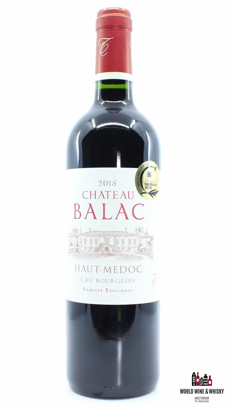 Chateau Balac 2015 - Haut-Medoc - Cru Bourgeois - WORLD WINE WHISKY 