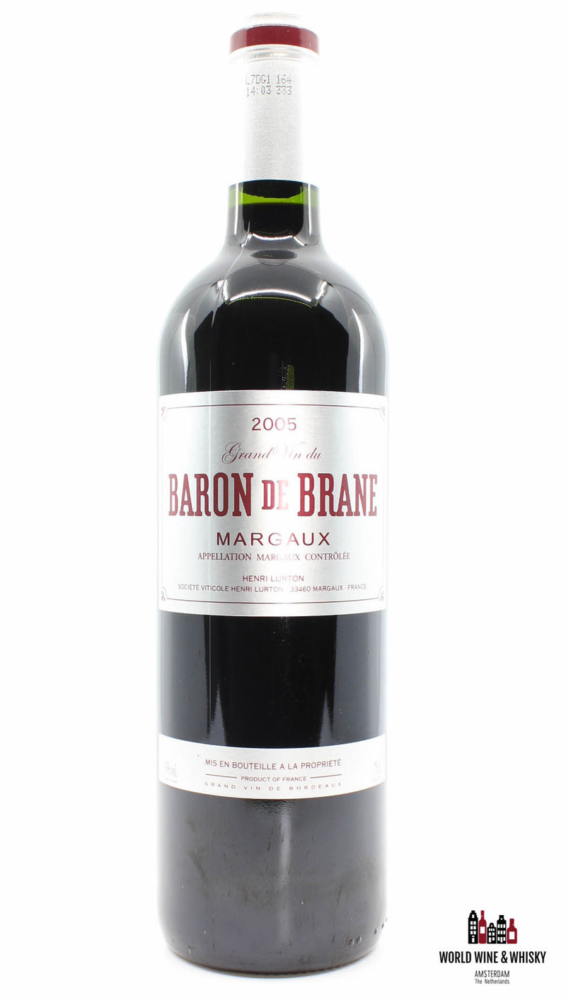 Chateau Brane-Cantenac - Baron de Brane 2005 (Second wine) - WORLD WINE WHISKY 