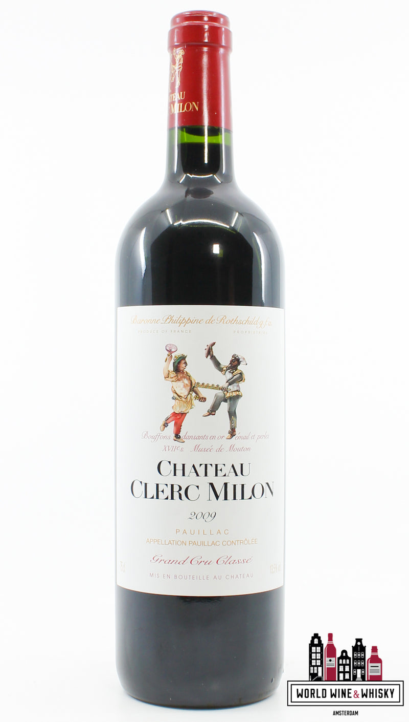 Chateau Clerc Milon 2009 - WORLD WINE WHISKY 