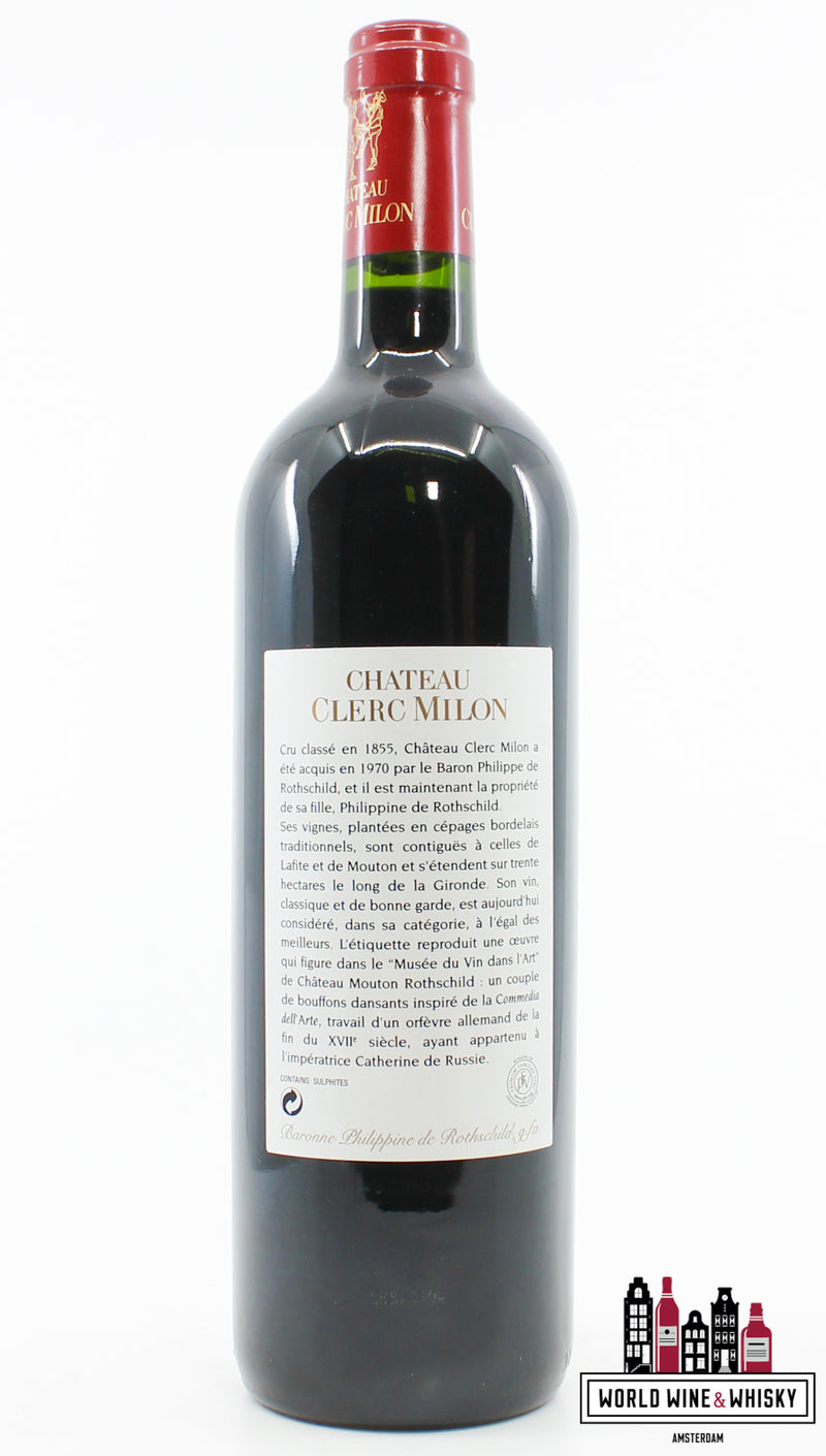 Chateau Clerc Milon 2009 - WORLD WINE WHISKY 