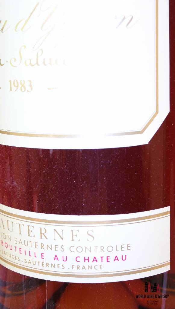 Chateau D'Yquem 1983 Imperial (6 Liter) - WORLD WINE WHISKY 