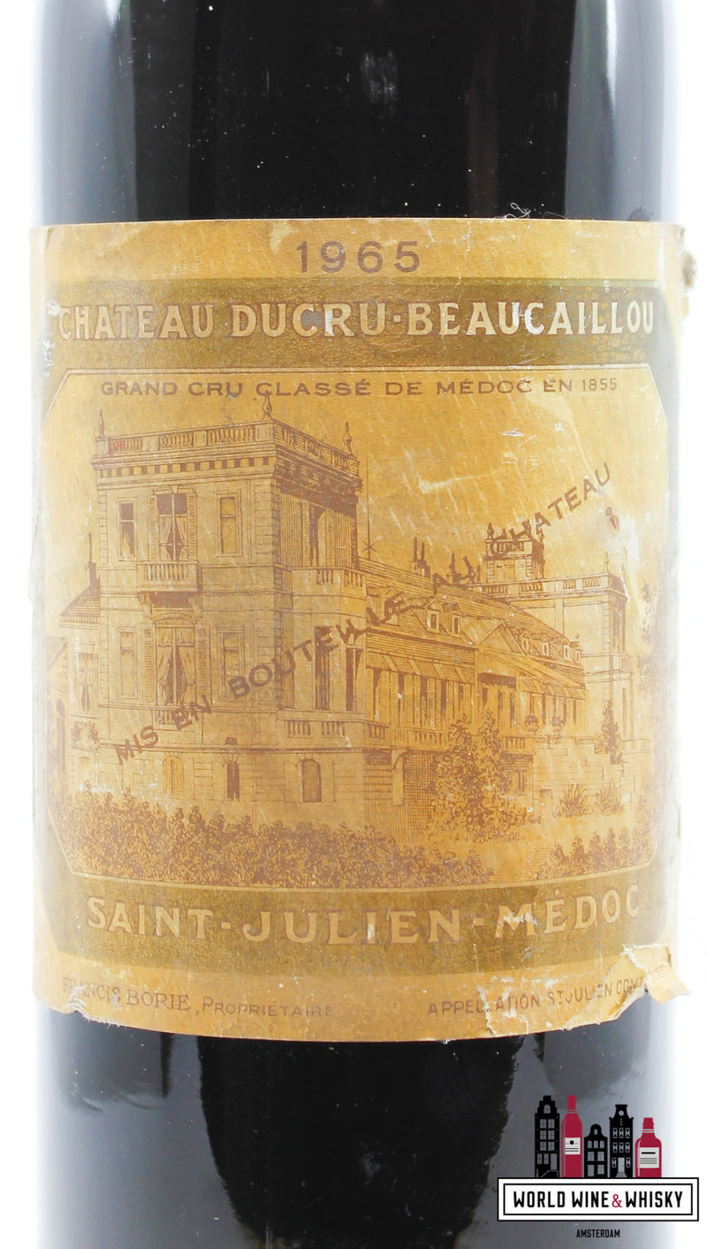 Chateau Ducru-Beaucaillou 1965 - WORLD WINE WHISKY 
